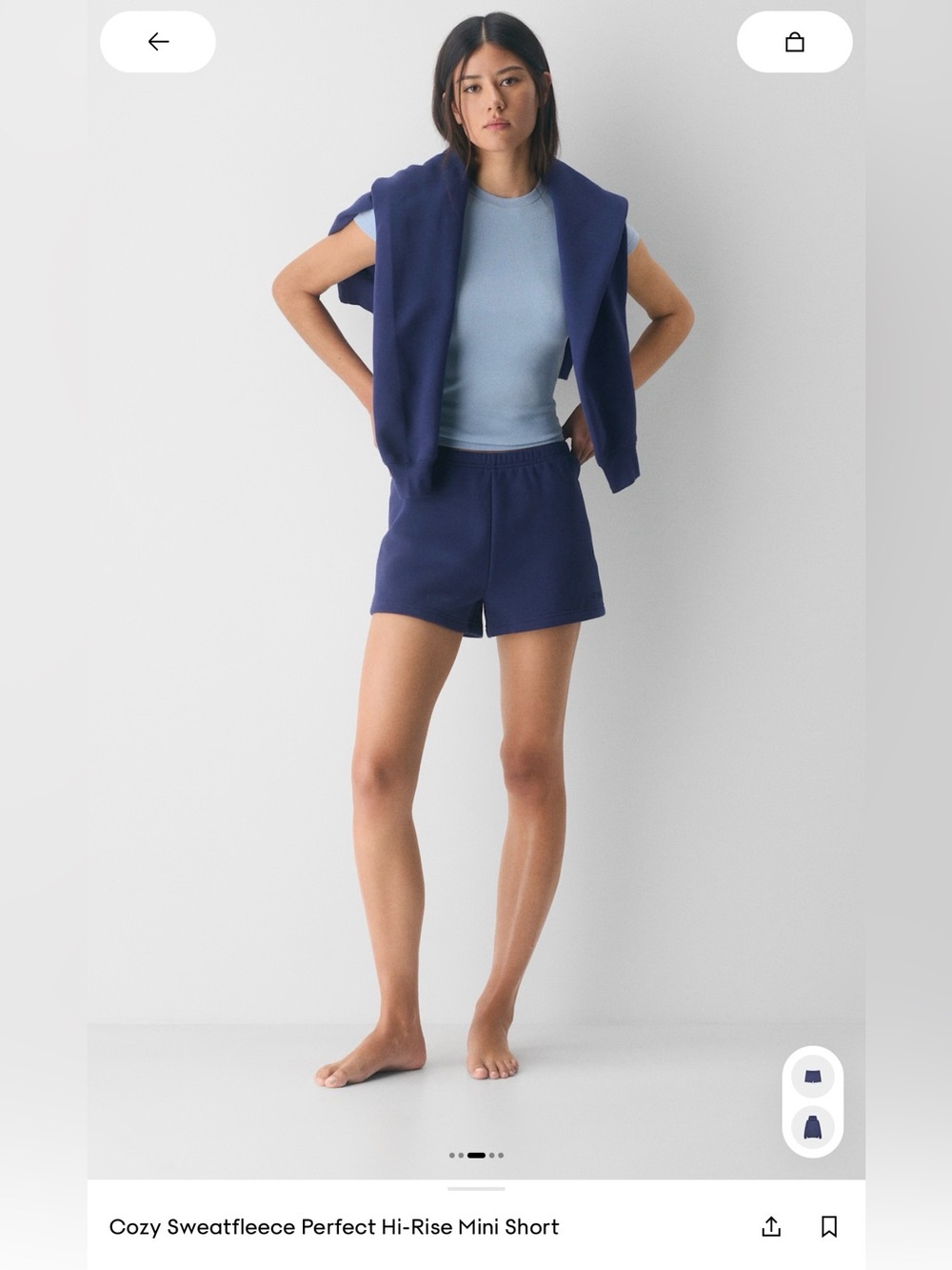 Aritzia Harbor Navy Bundle
